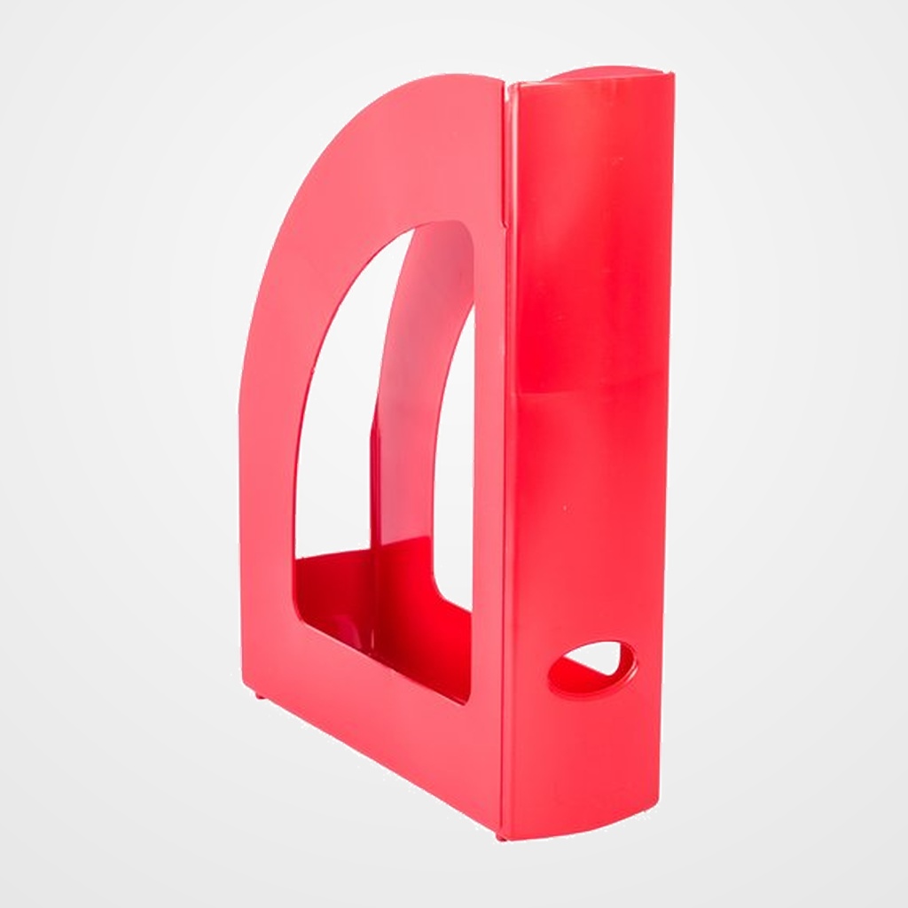 REVISTERO PLASTICO 80mm OPACO ROJO