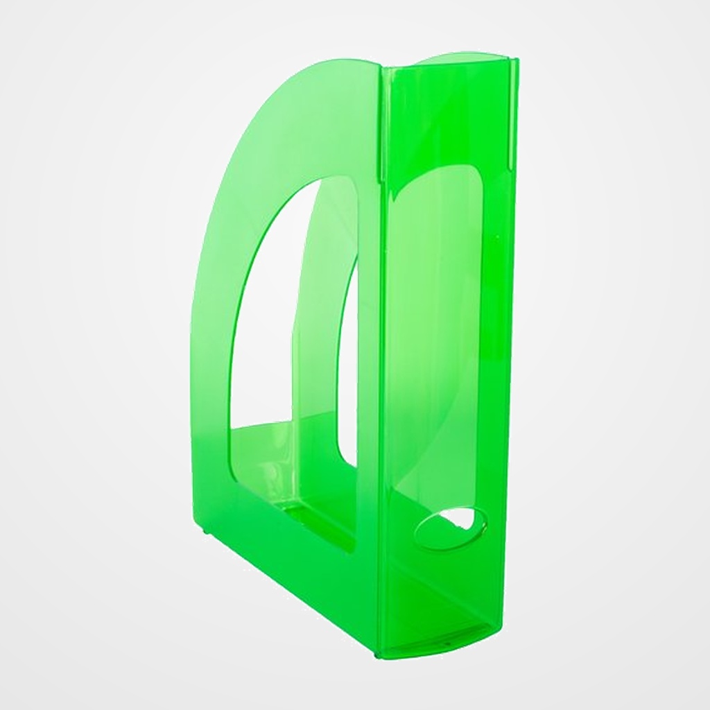 [22601051] REVISTERO PLASTICO 80mm TRASLUCIDO VERDE