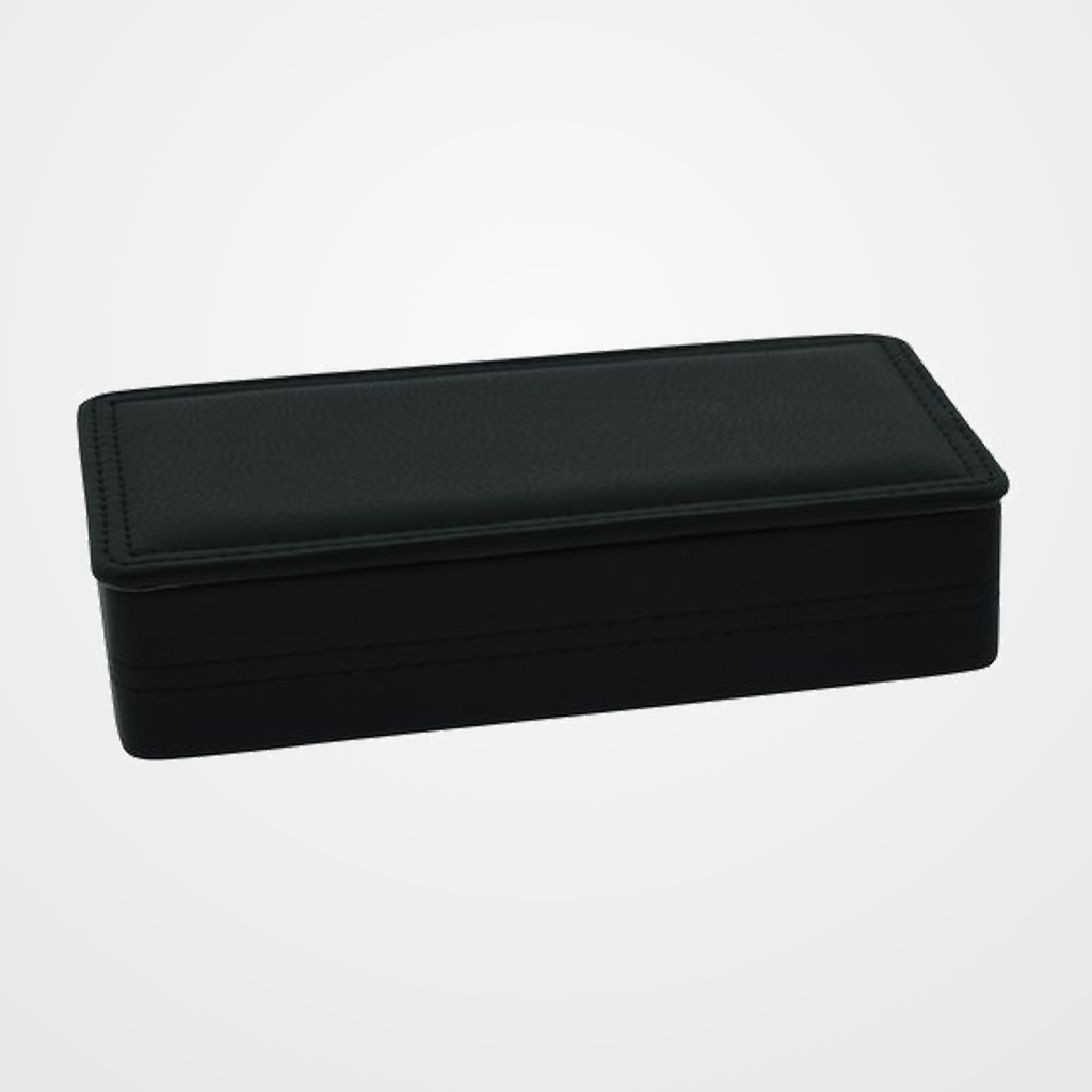 TABAQUERA TOMAS CARNERO POLIPIEL 21x10x5 CM. NEGRO