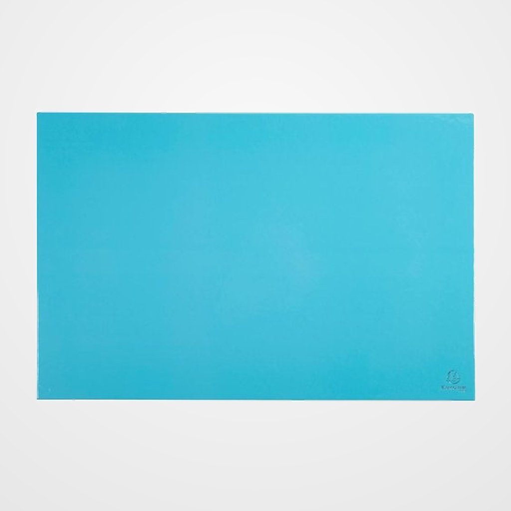 [14201229] VADE SOBREMESA EXACOMPTA AQUAREL CARTON FORRADO 58x38 cm COMPATIBLE CON RATON AZUL