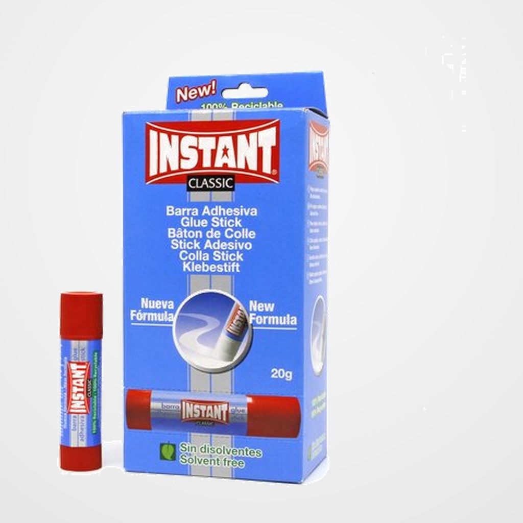 BARRA de PEGAMENTO INSTANT CLASSIC 20g MEDIANA