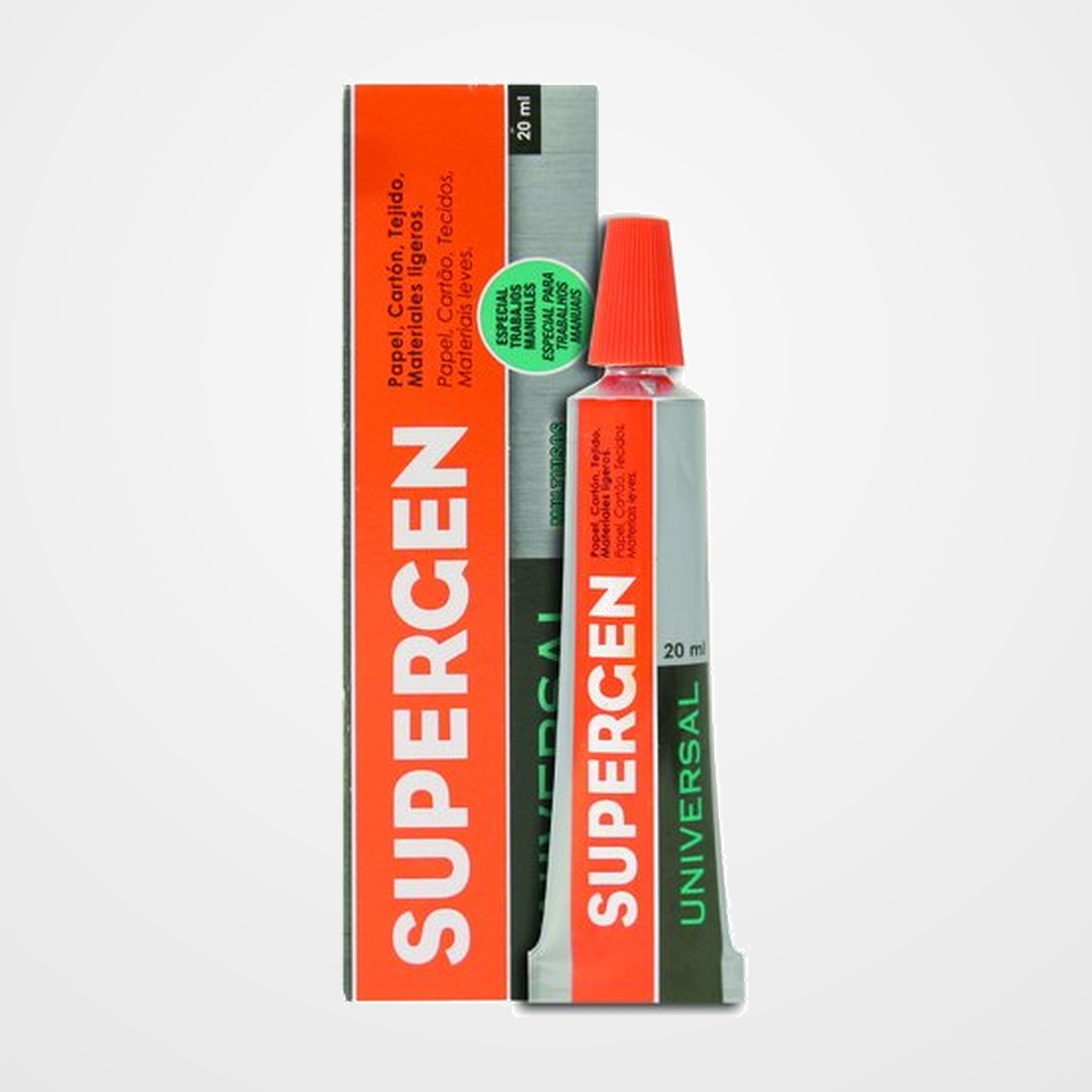 PEGAMENTO UNIVERSAL SUPERGEN TRANSPARENTE Nº2 - 20ml