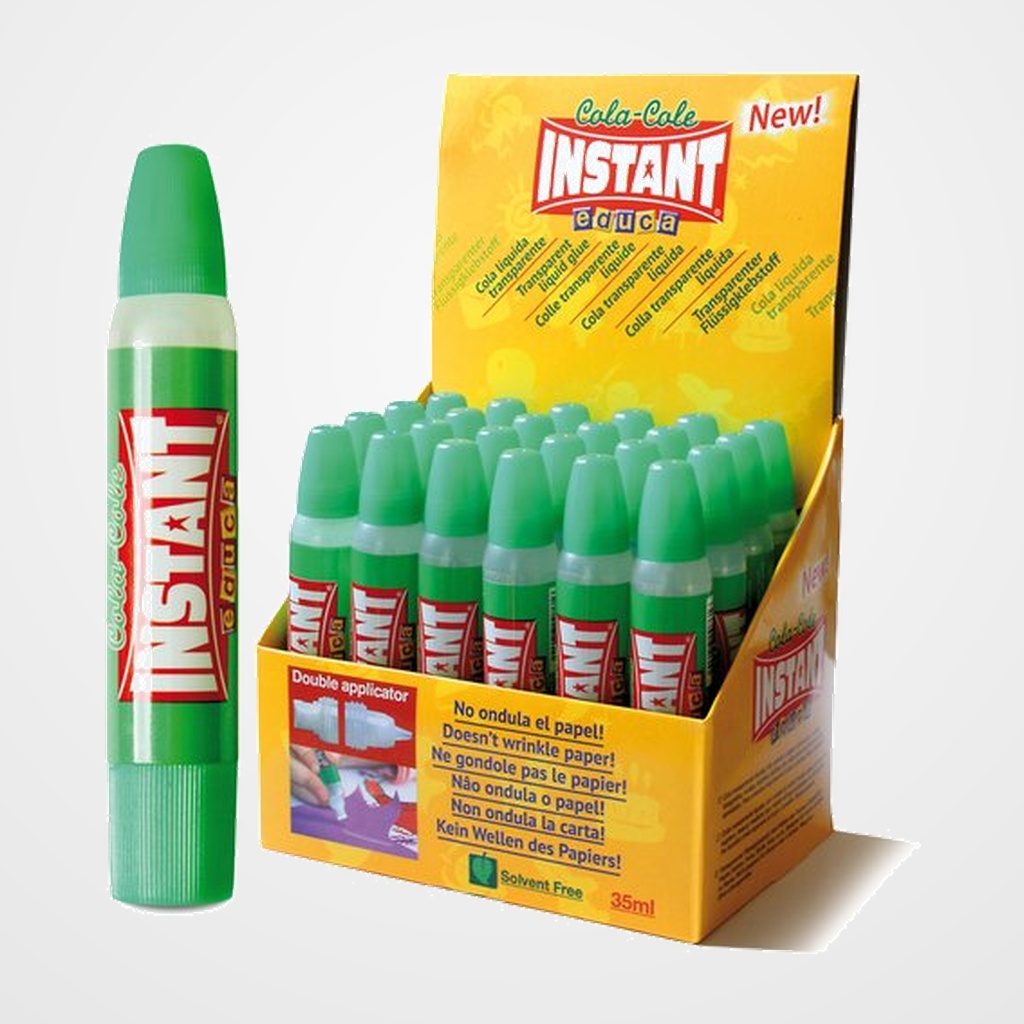 COLA TRANSPARENTE INSTANT DOBLE APLICADOR COLA-COLE 35ml