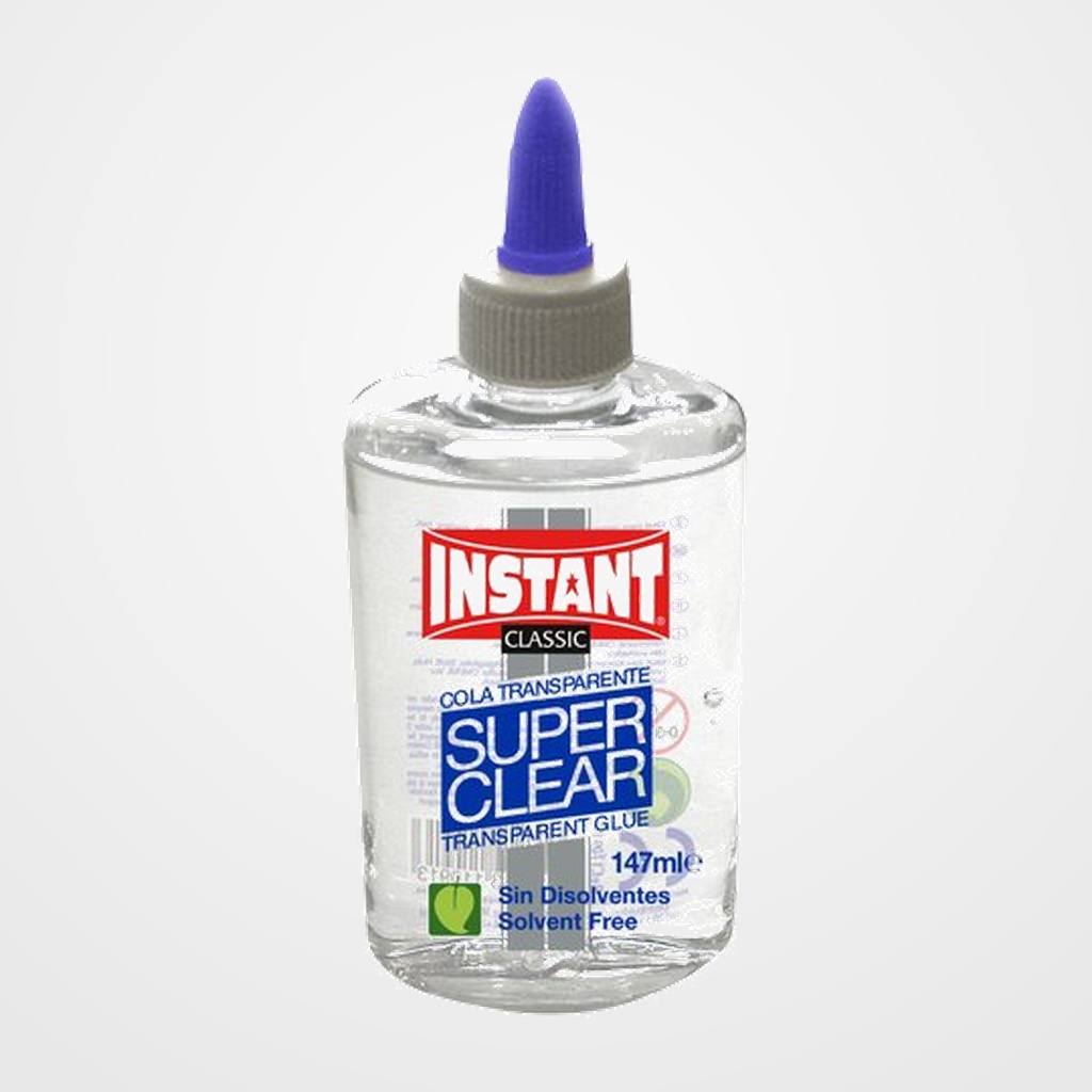 COLA TRANSPARENTE INSTANT LIQUIDA SUPERCLEAR 147ml