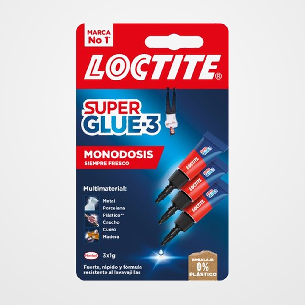 PEGAMENTO INST. SUPER GLUE-3  3x1g MINI TRIO
