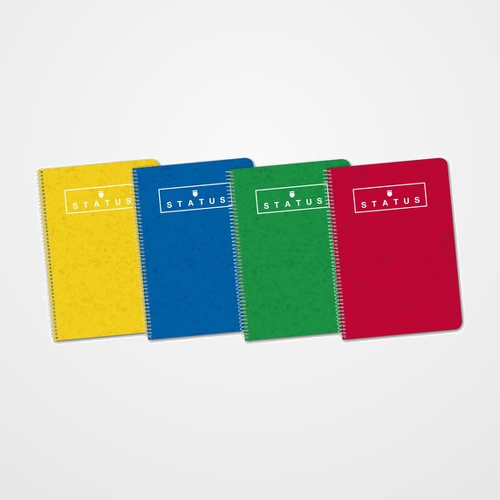 [10001443] BLOC ENRI STATUS tapa DURA 4º 80h CUADRIC.4x4 70g COL.SUR.(4)