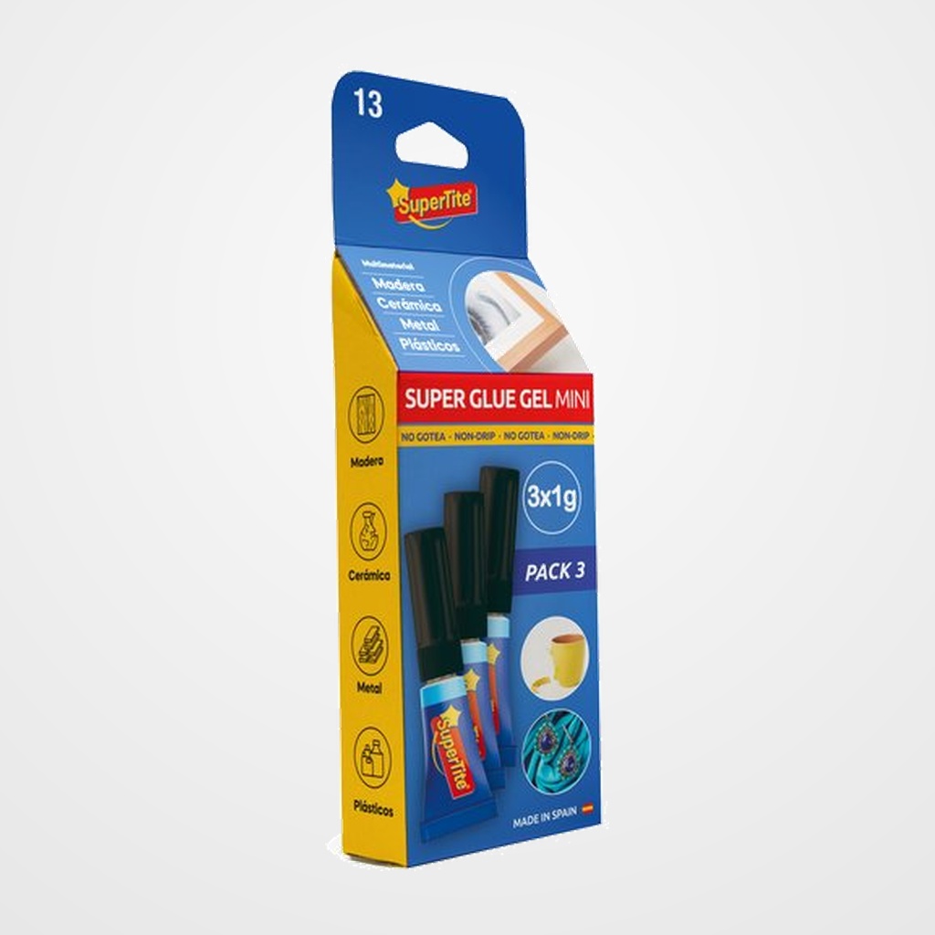 PEGAMENTO INST. SUPERTITE GEL 3x1g