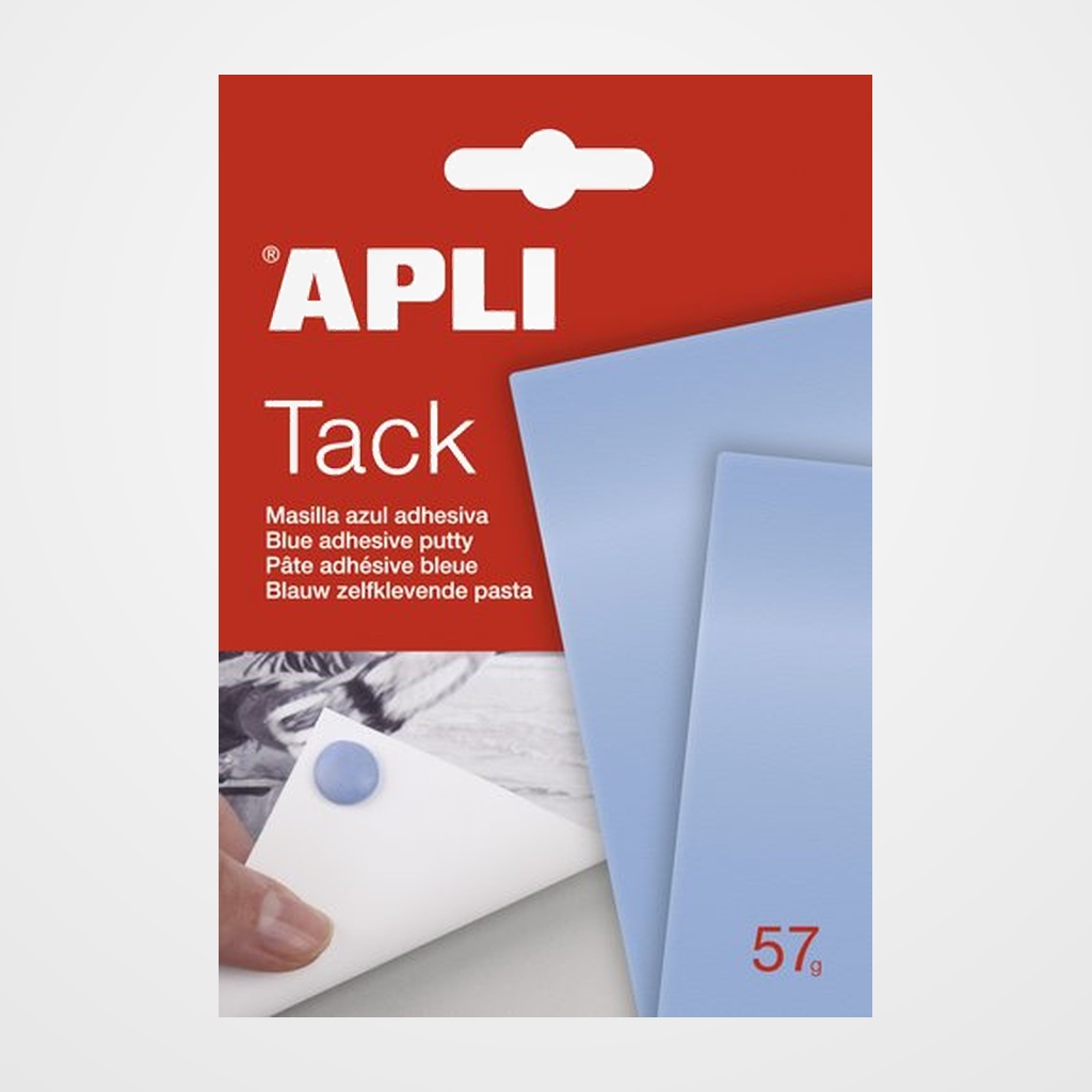 MASILLA ADHESIVA APLI-TACK 57g AZUL