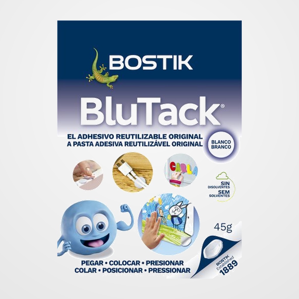 MASILLA ADHESIVA BLU-TACK BLANCO
