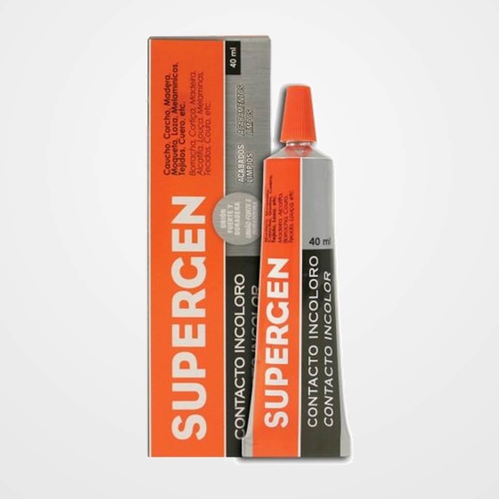 PEGAMENTO de CONTACTO SUPERGEN INCOLORO 40ml