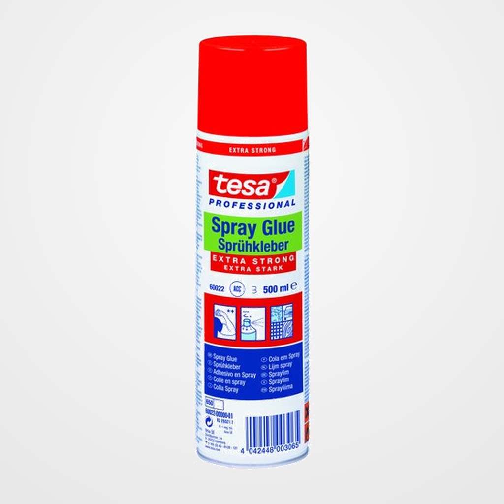PEGAMENTO en SPRAY TESA 500ml EXTRA FUERTE