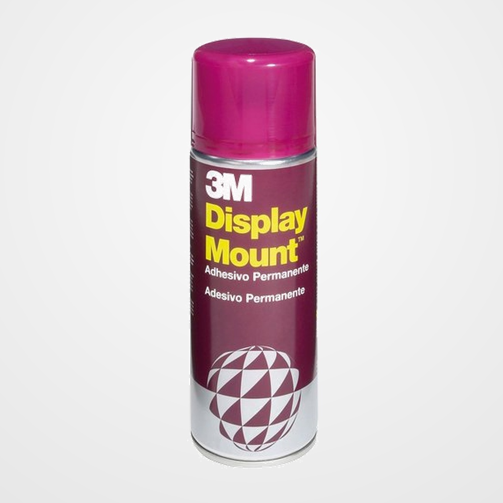 PEGAMENTO en SPRAY 3M 400ml DISPLAY MOUNT (bote MORADO)