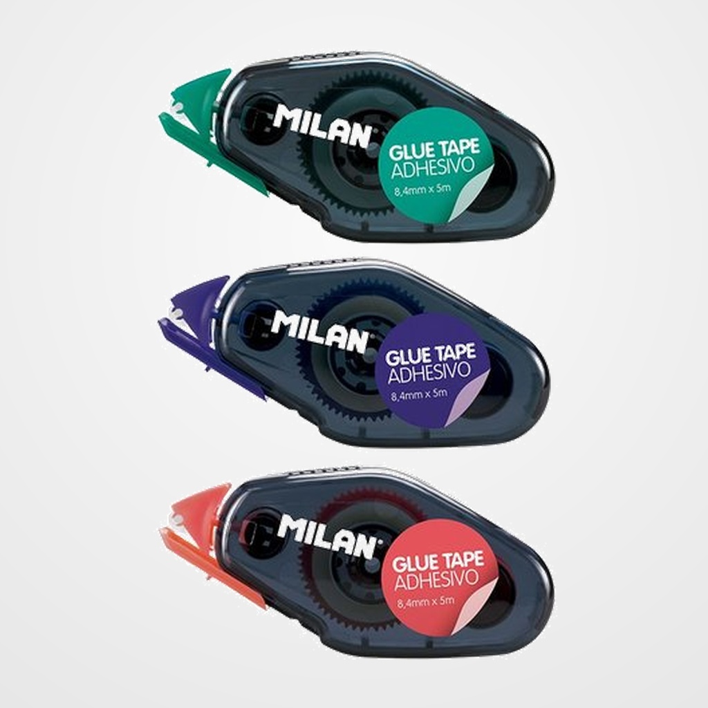 ROLLER ADHESIVO MILAN MINI GLUE TAPE 8,4 mm x 5 m