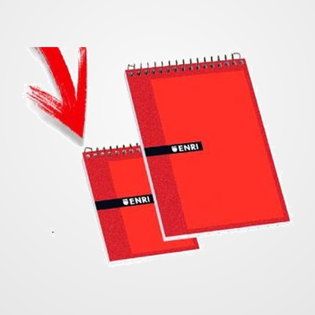 [10001329] BLOC ENRI tapa DURA 16º 80h CUADRIC.4x4 APDO.ROJO