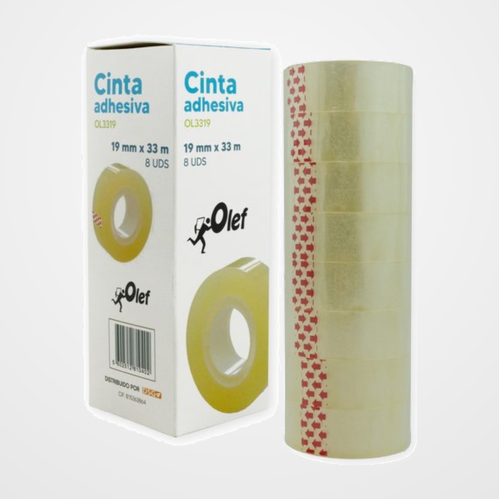 CINTA ADHESIVA OLEF rollo 33x19