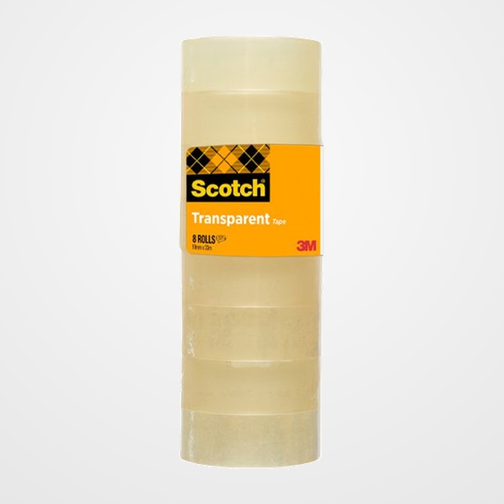 CINTA ADHESIVA SCOTCH 508 TRANSPARENTE rollo 33x19