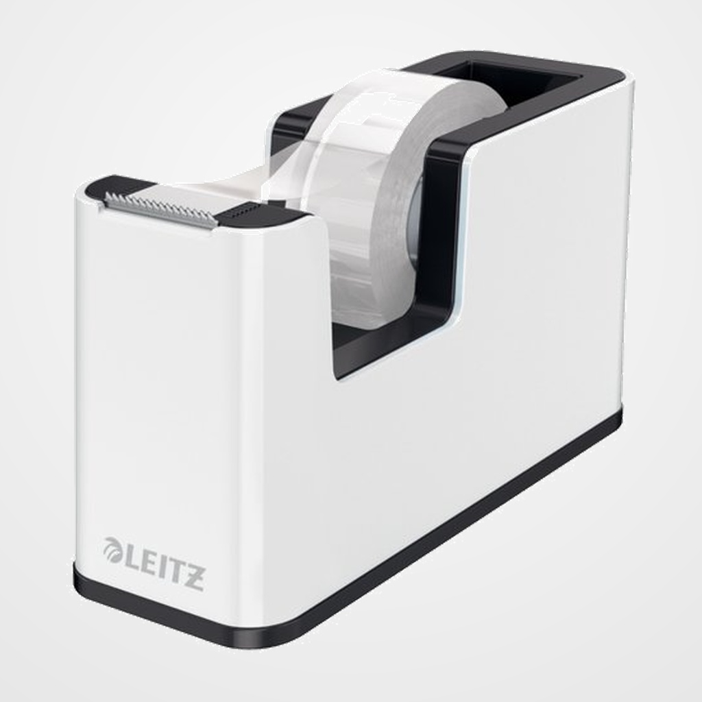 PORTARROLLOS LEITZ WOW DUALC/CINTA NEGRO y BLANCO