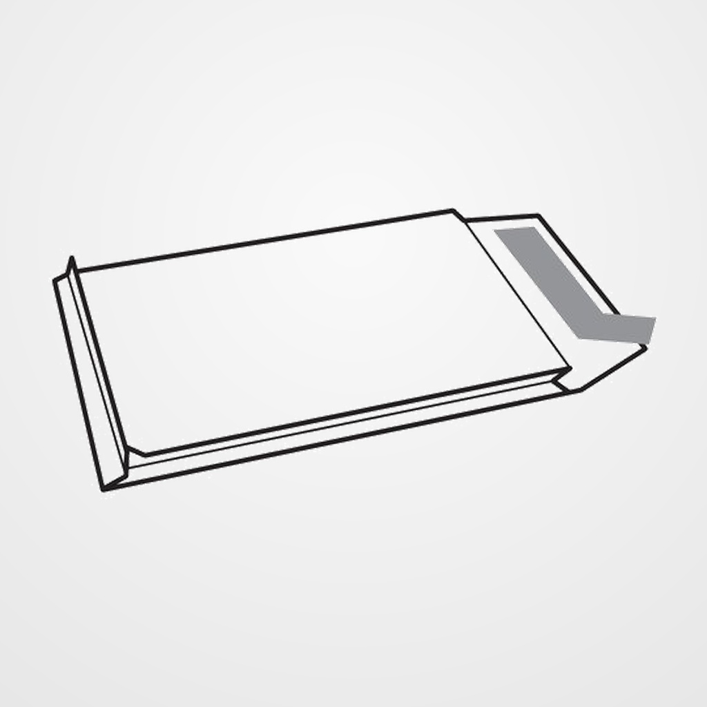 SOBRE-BOLSA 3 FUELLES SAM KRAFT 120g 250x353x30 (SILICONA) CAJA de 250