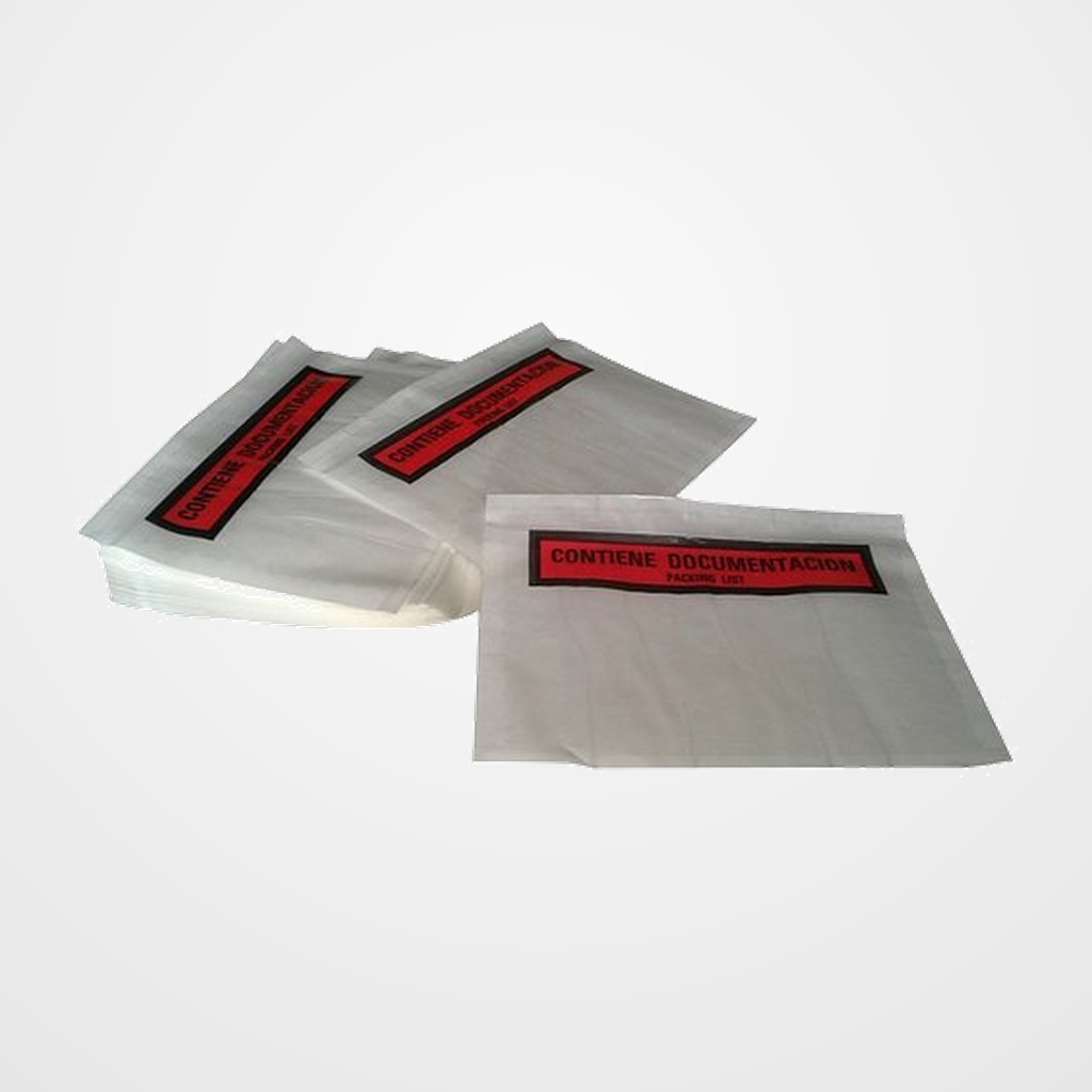 SOBRES ADHESIVOS PACKING-LIST 180x140 (ext.) IMPRESOS CAJA de 250