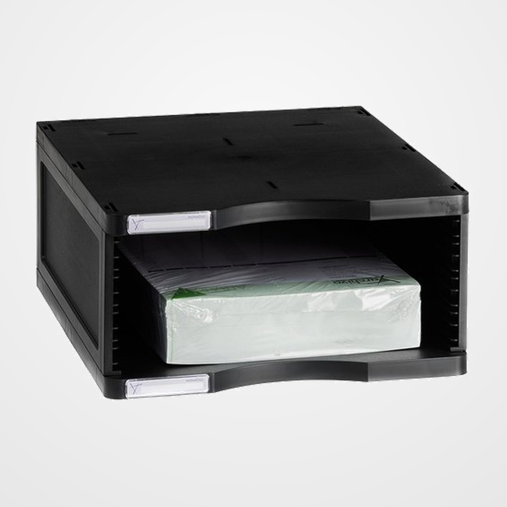 MODULO ARCHIVO 2000 ARCHIVODOC A4 APAISADO 1 CAJON JUMBO NEGRO