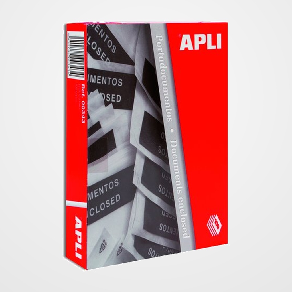 SOBRES ADHESIVOS PACKING-LIST APLI 240x180 (ext.) IMPRESOS CAJA de 100