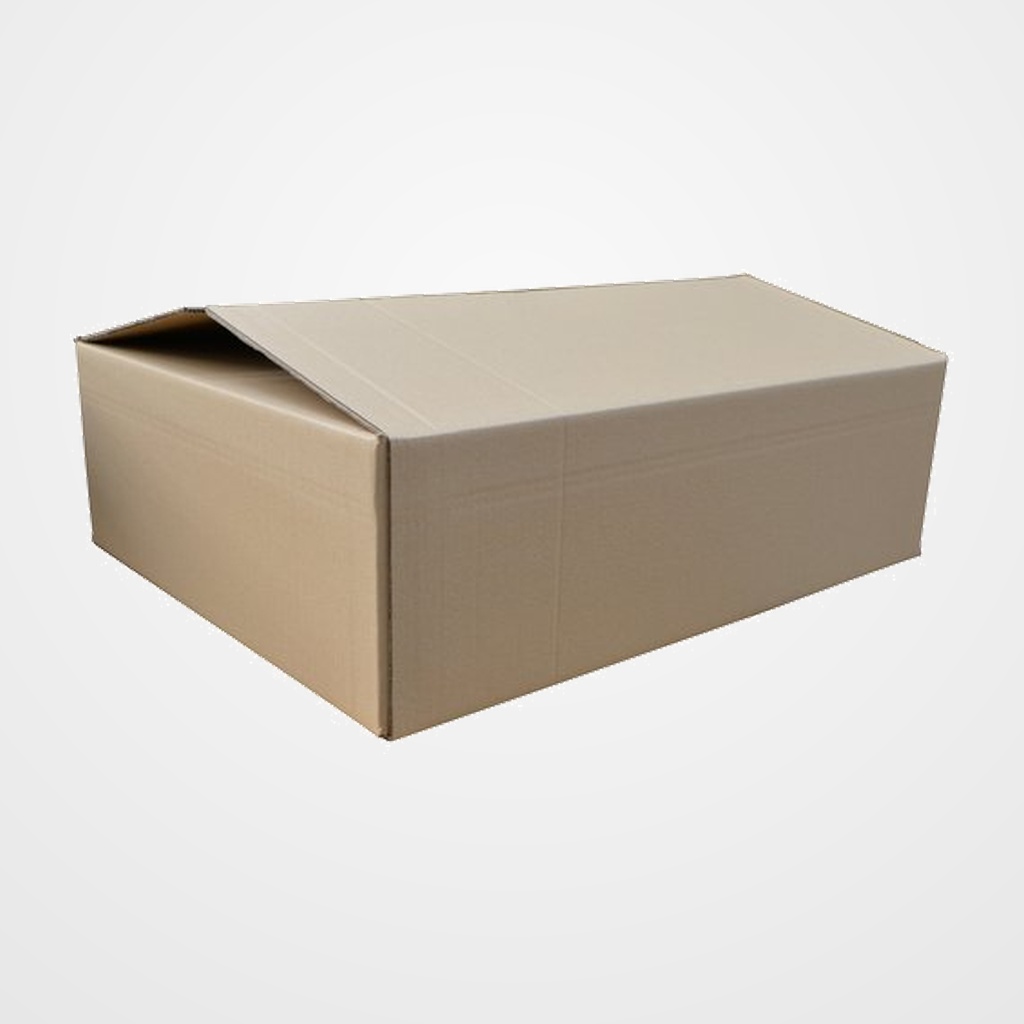 CAJA DE EMBALAR OLEF ITVA AJUSTABLE (L: 690 x An: 535 x Al: 210mm) CON 1 HENDIDOS KRAFT