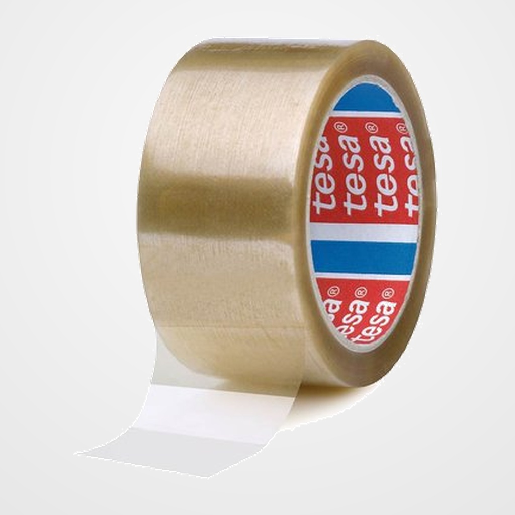 CINTA de EMBALAJE TESA PP rollo 132x50 TESAPACK TRANSPARENTE