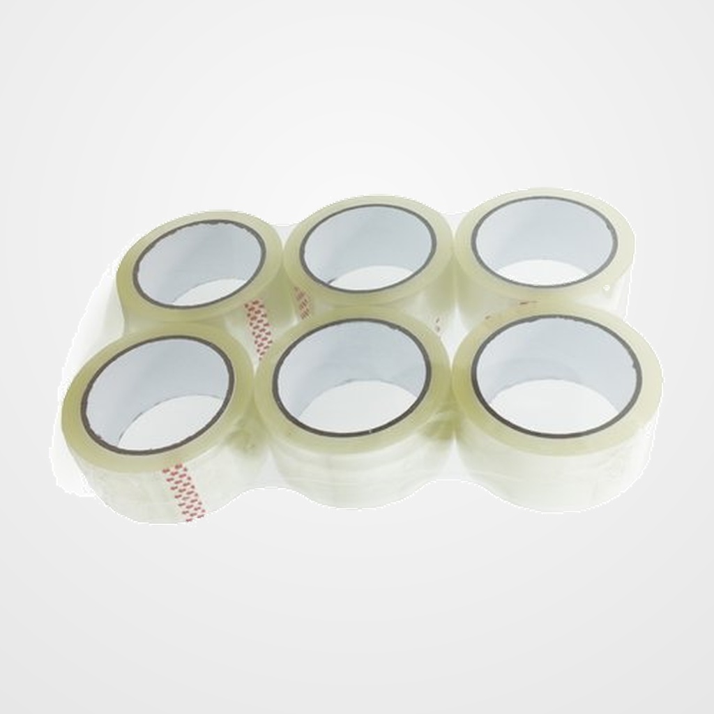 CINTA de EMBALAJE PP OLEF rollo 66x48 TRANSPARENTE