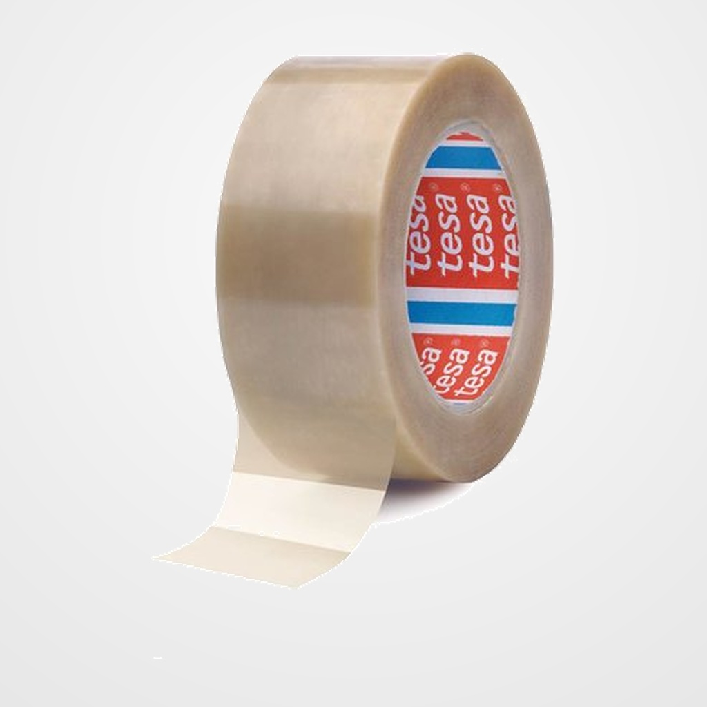 CINTA de EMBALAJE TESA PVC LISO rollo 66x50 TRANSPARENTE