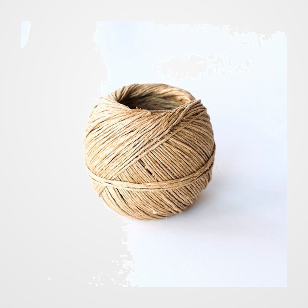 CORDEL CAÑAMO 100g OVILLO 80m MARRON