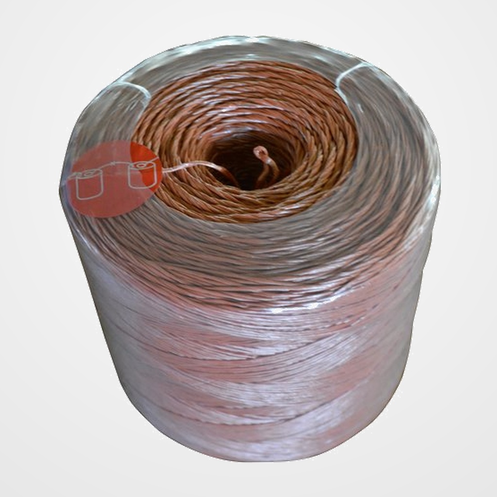 CORDEL PLASTICO ROJO ROLLO 1200 m.