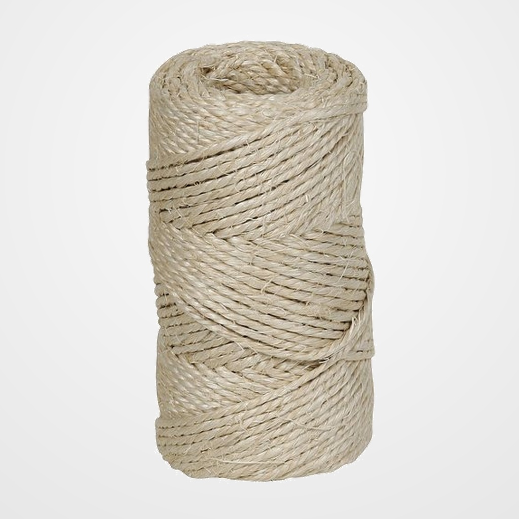 CORDEL SISAL PITA 3 CABOS MARRON