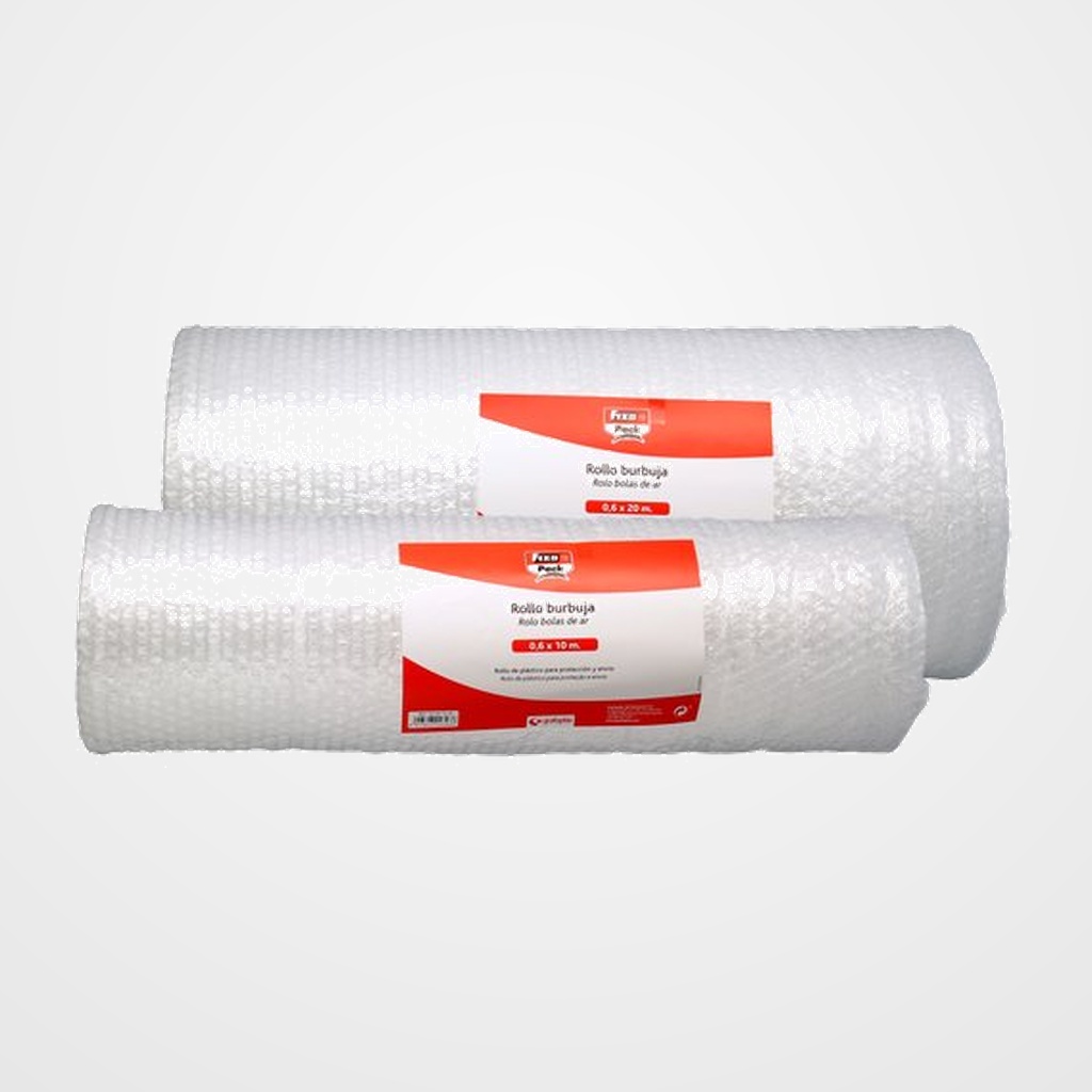 PLASTICO de BURBUJA ROLLO 0,6 x 5 m