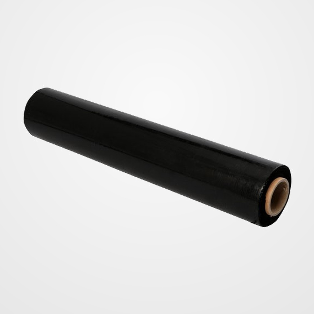 FILM de PALETIZAR ROLLO 23µ 0,5 mts. x 2 Kg NEGRO