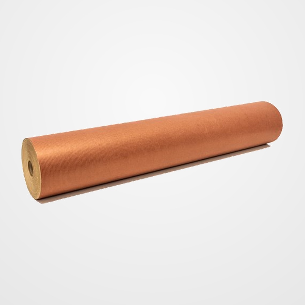 PAPEL de EMBALAR KRAFT BOBINA PRIMERA BRONCE 62 cm 5.6 Kg (aprox.)
