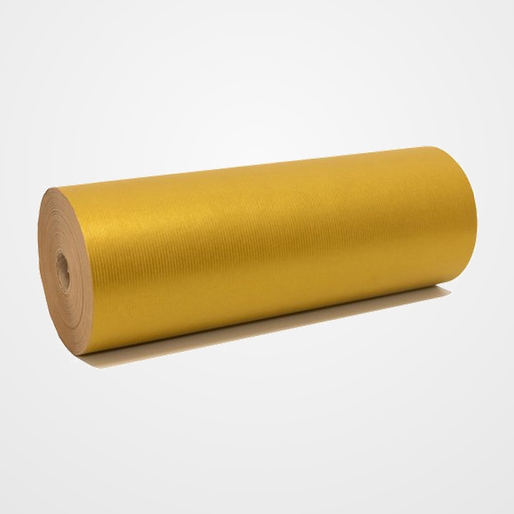PAPEL de EMBALAR KRAFT BOBINA PRIMERA ORO 31 cm  2.8 Kg (aprox.)
