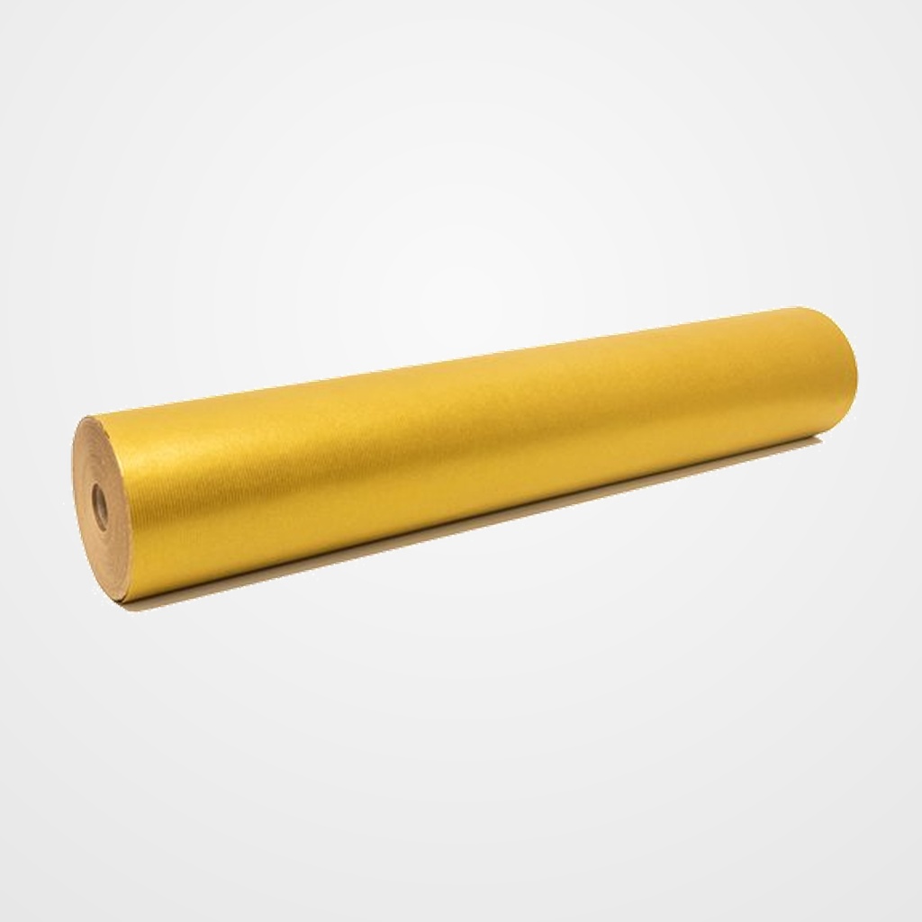 PAPEL de EMBALAR KRAFT BOBINA PRIMERA ORO 62 cm 5.6 Kg (aprox.)