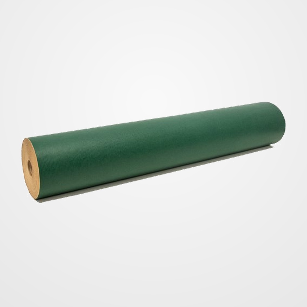 PAPEL de EMBALAR KRAFT BOBINA PRIMERA VERDE 62 cm 5.6 Kg (aprox.)