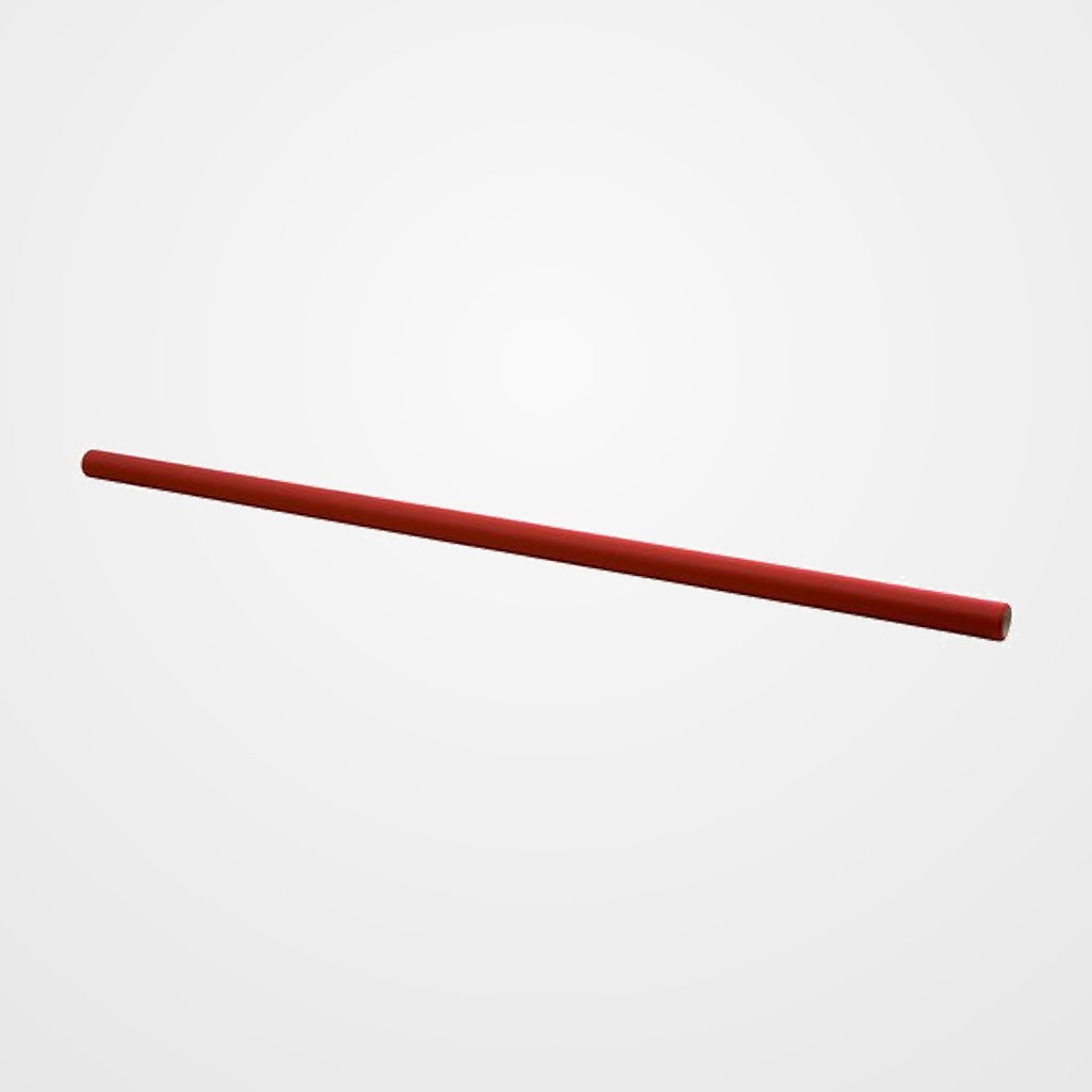 PAPEL de EMBALAR KRAFT IMPRESO ROLLO FABRISA 1x25 ROJO