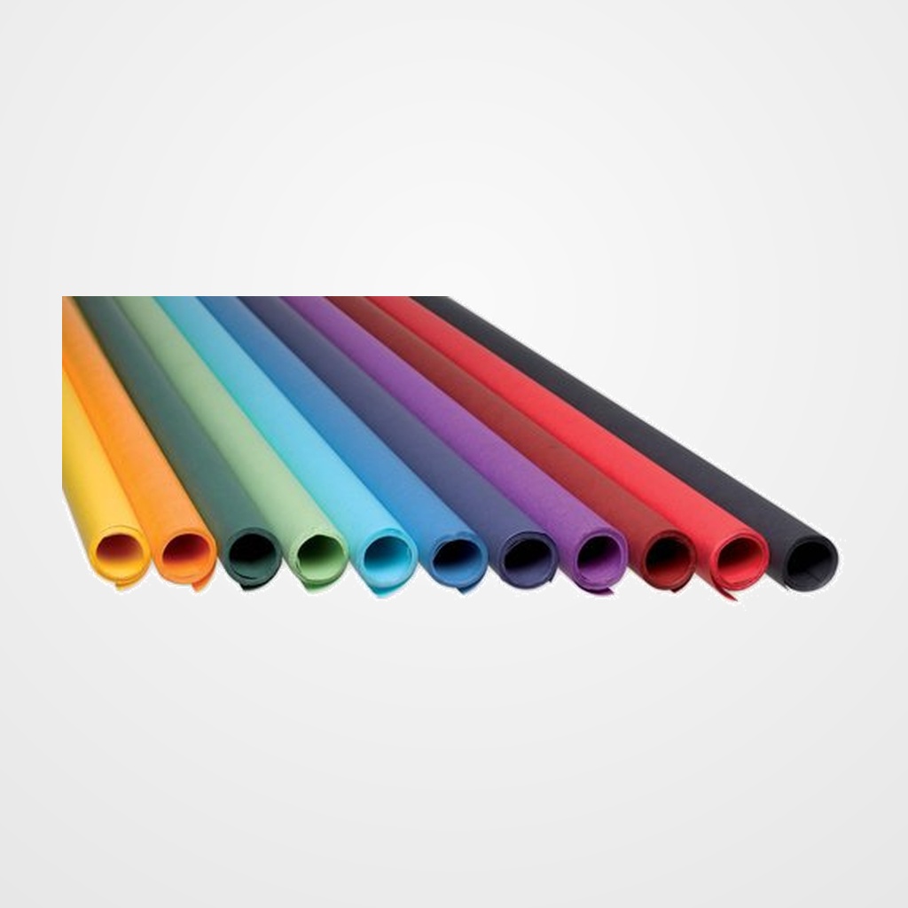 PAPEL de EMBALAR KRAFT ROLLO FABRISA 1x25 NEGRO