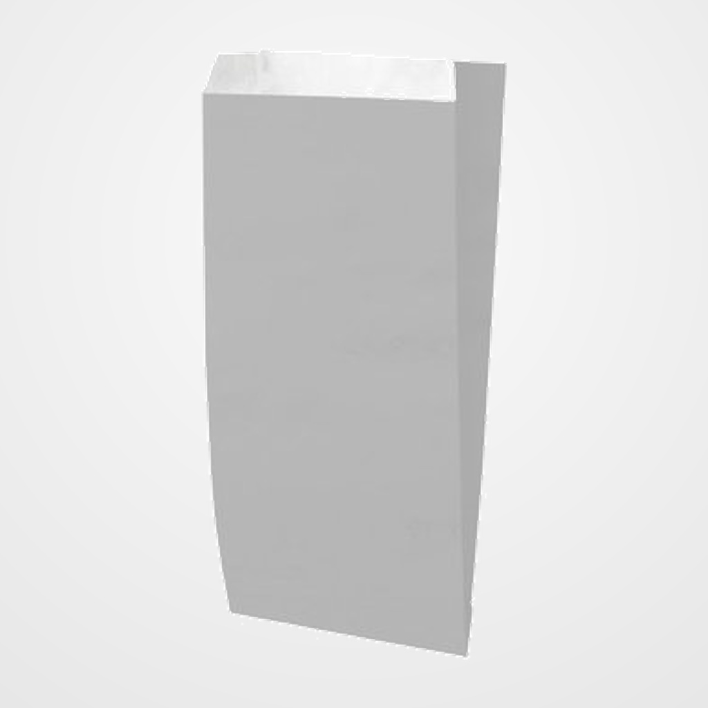 SOBRE PARA REGALO TV 15x32+6 cm. CELULOSA PLATA PAQUETE DE 25