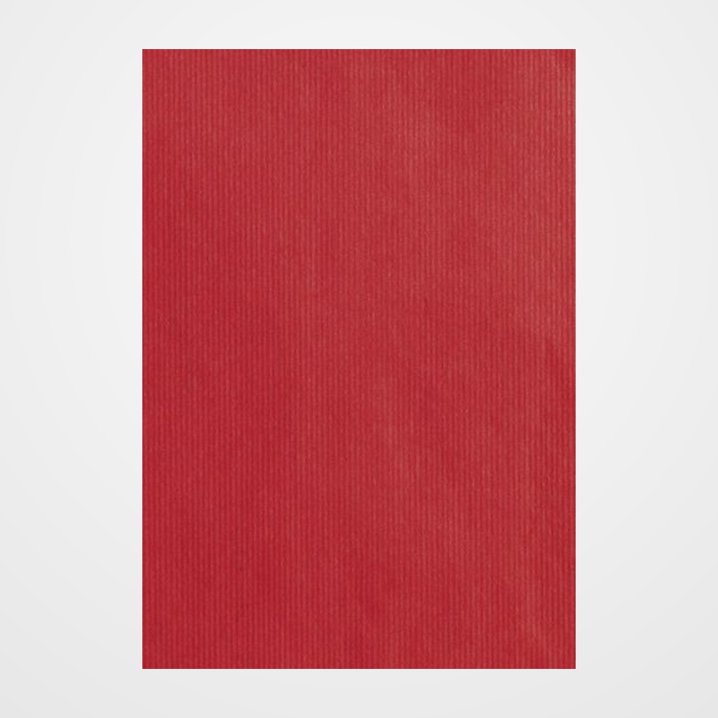 BOLSA de PAPEL TV ASA TROQUELADA KRAFT 31x47+7 cm ROJO PAQUETE de 25