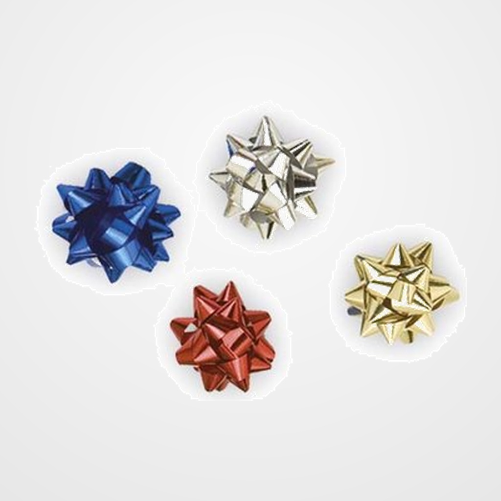 MOÑAS/COCAS de 13 mm METALIZADA BOLSA de 40