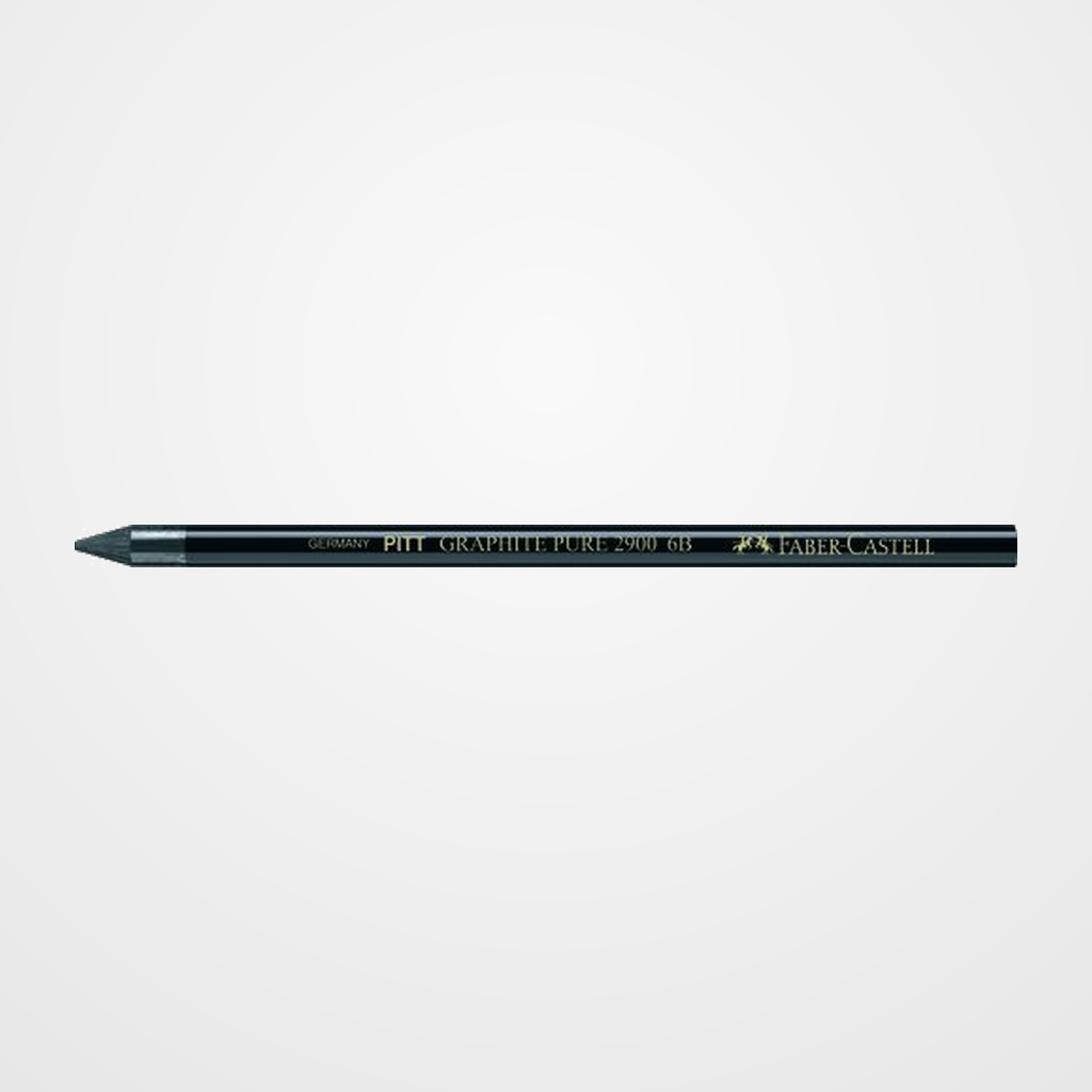 LAPIZ de GRAFITO puro FABER-CASTELL PITT - 6B