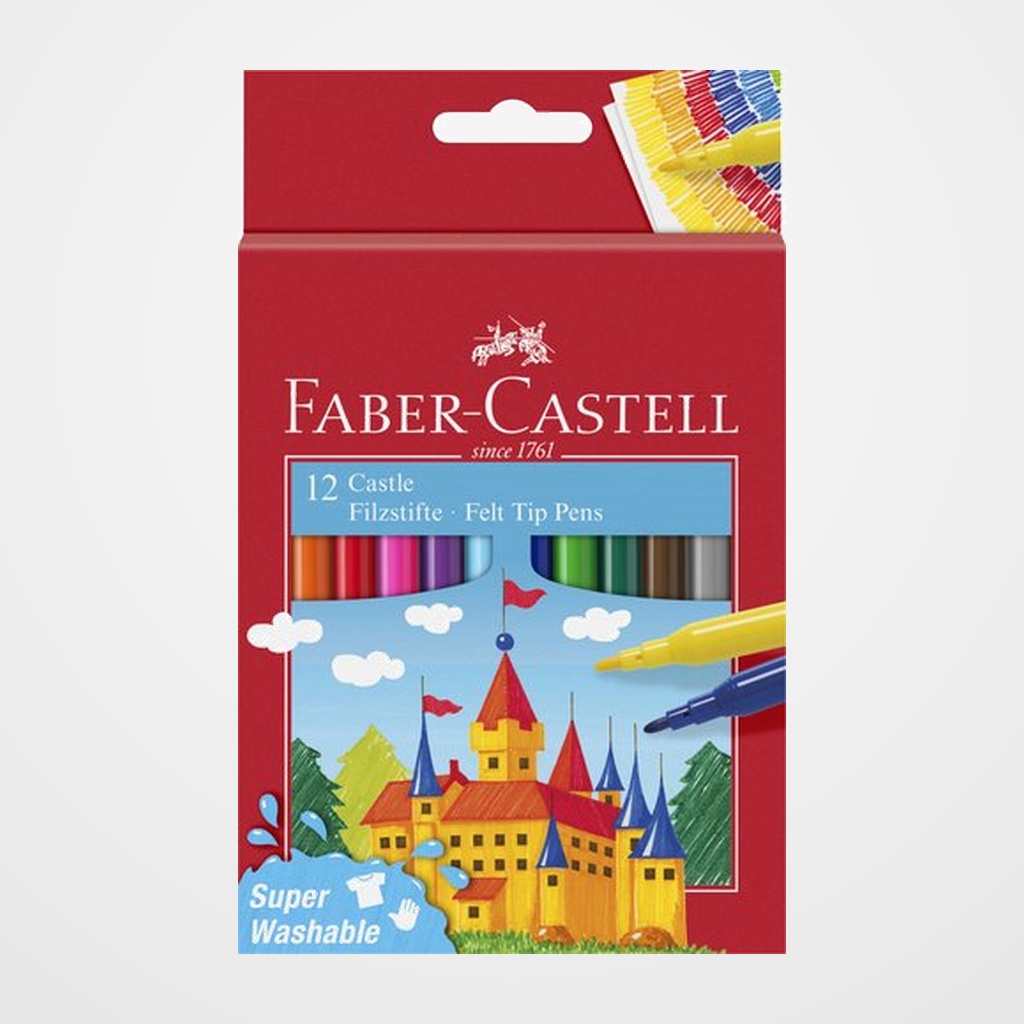 ROTULADOR FABER-CASTELL CAJA de 12