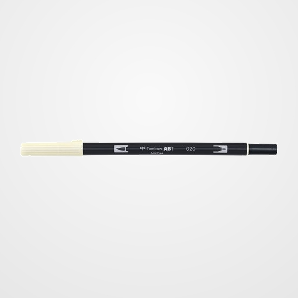 ROTULADOR TOMBOW DOBLE PUNTA PINCEL MELOCOTON