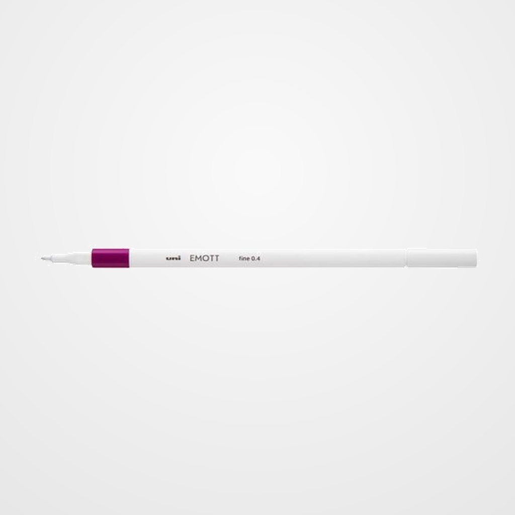 ROTULADOR FIBRA UNI-BALL EMOTT FINELINER PEM-SY.35 (0,4) AMATISTA