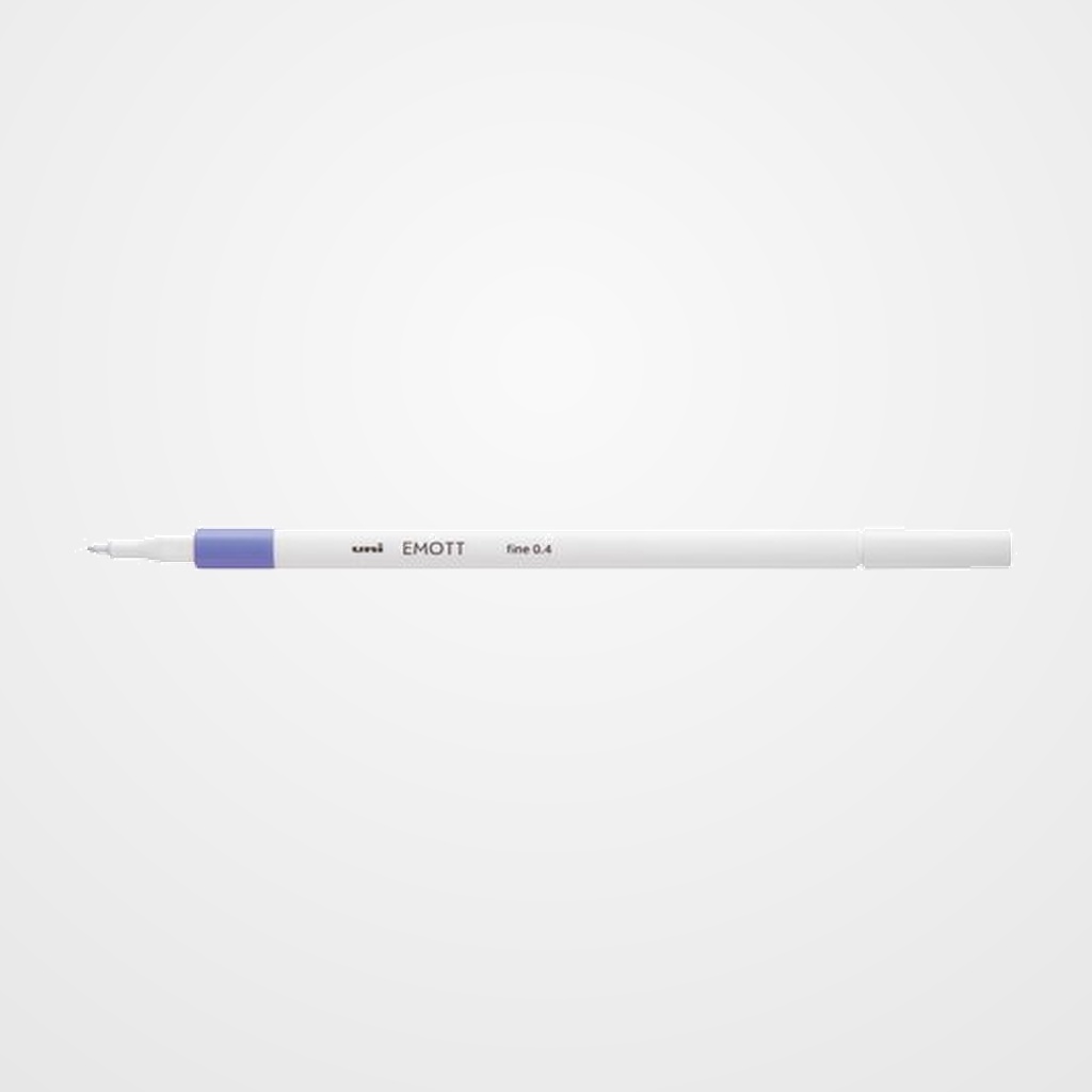 ROTULADOR FIBRA UNI-BALL EMOTT FINELINER PEM-SY.63 (0,4) ULTRAVIOLETA