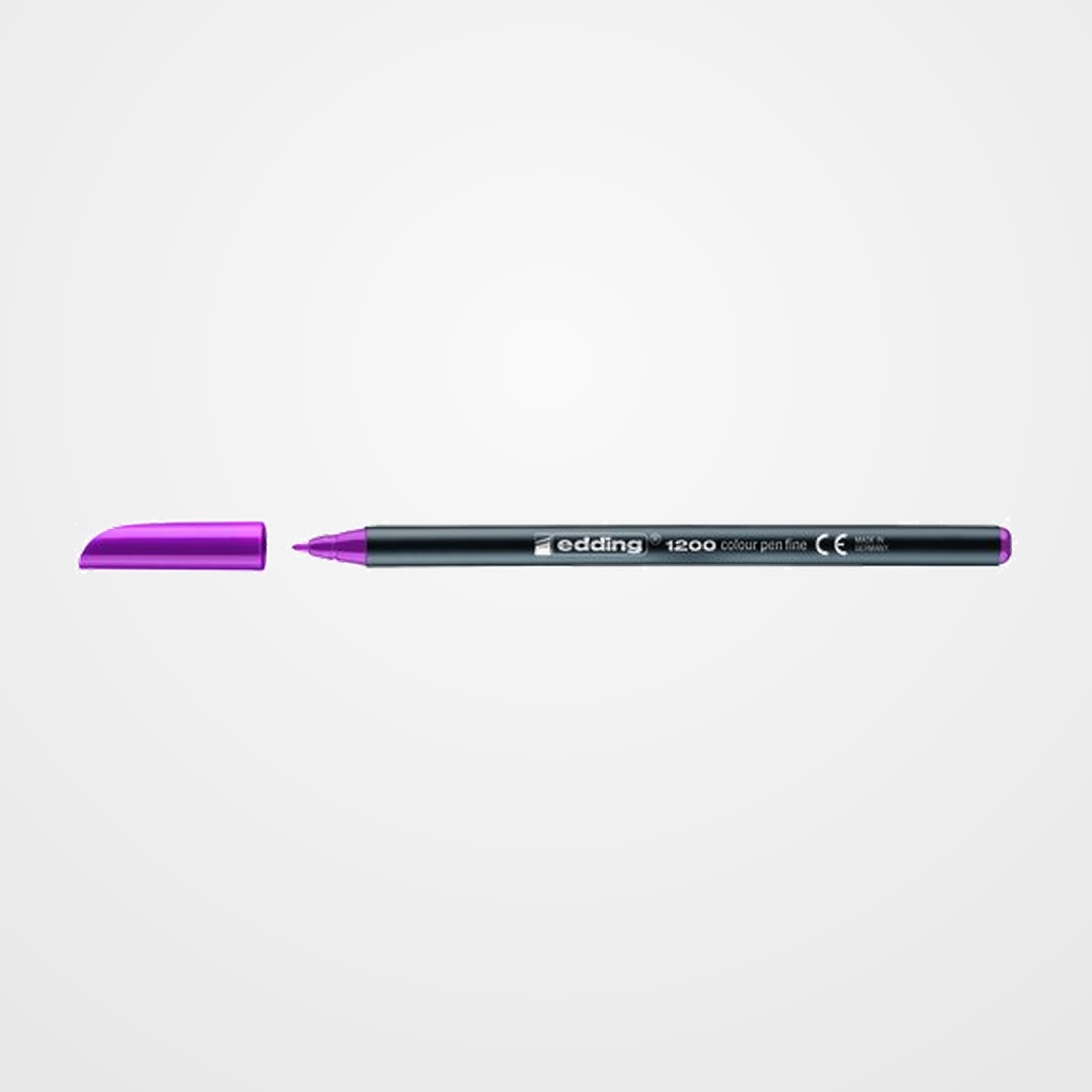 ROTULADOR FIBRA EDDING 1200  MAGENTA