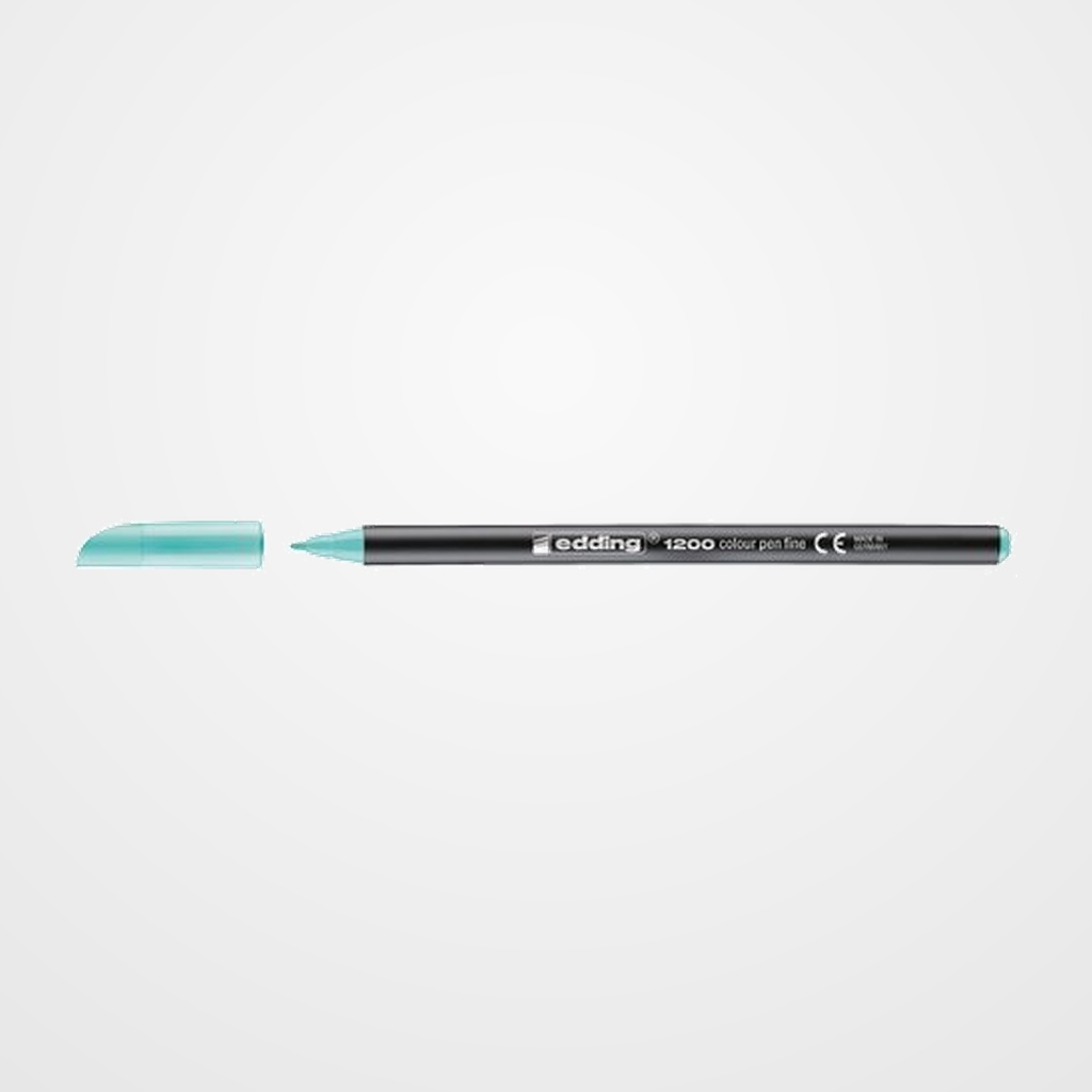 ROTULADOR FIBRA EDDING 1200  PASTEL MENTA SUAVE